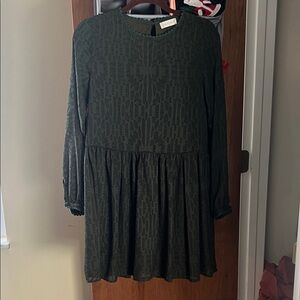 Altar'd State Forest Green Dress